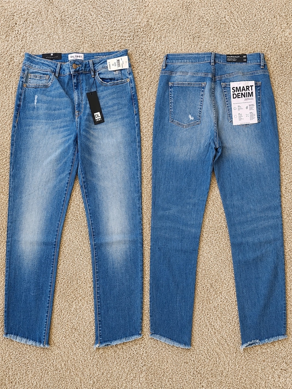 DL1961 Margaux InstaSculpt Ankle Jeans Size 32